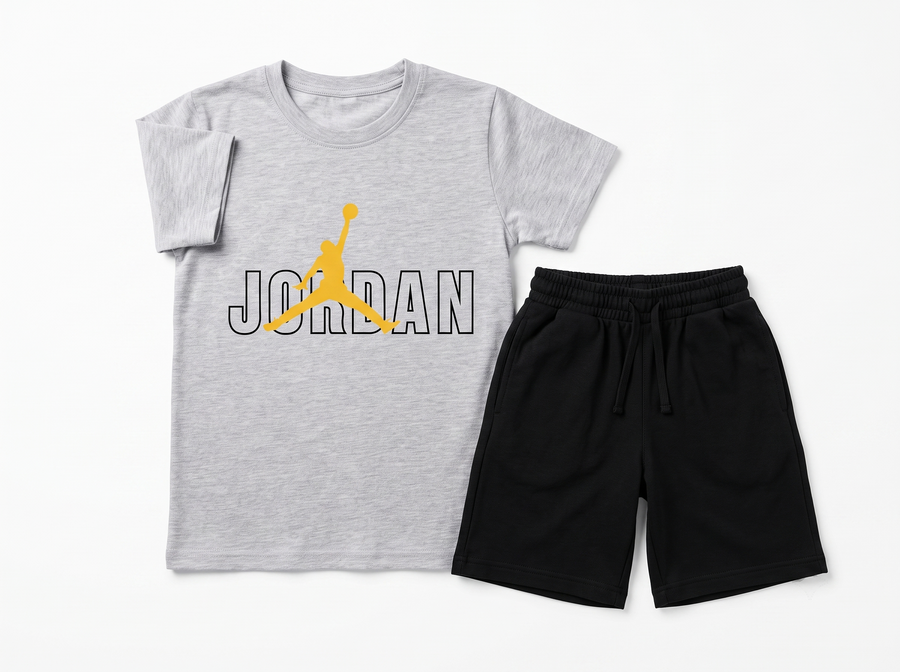 Sports Star Baby T-Shirt Shorts Set - BTH Apparel