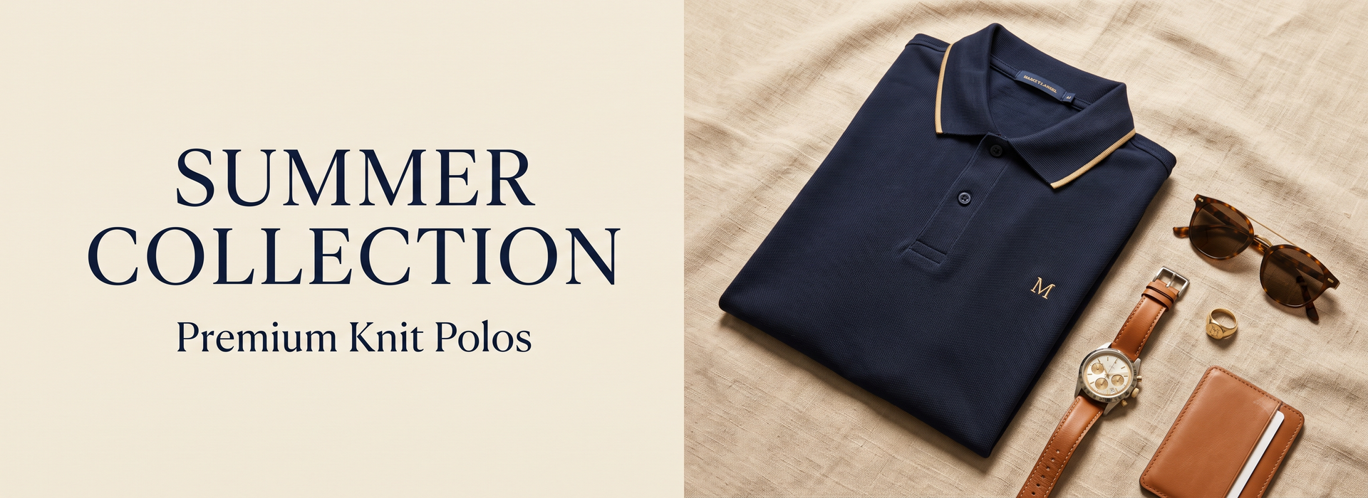 Summer Collection - Premium Knit Polos